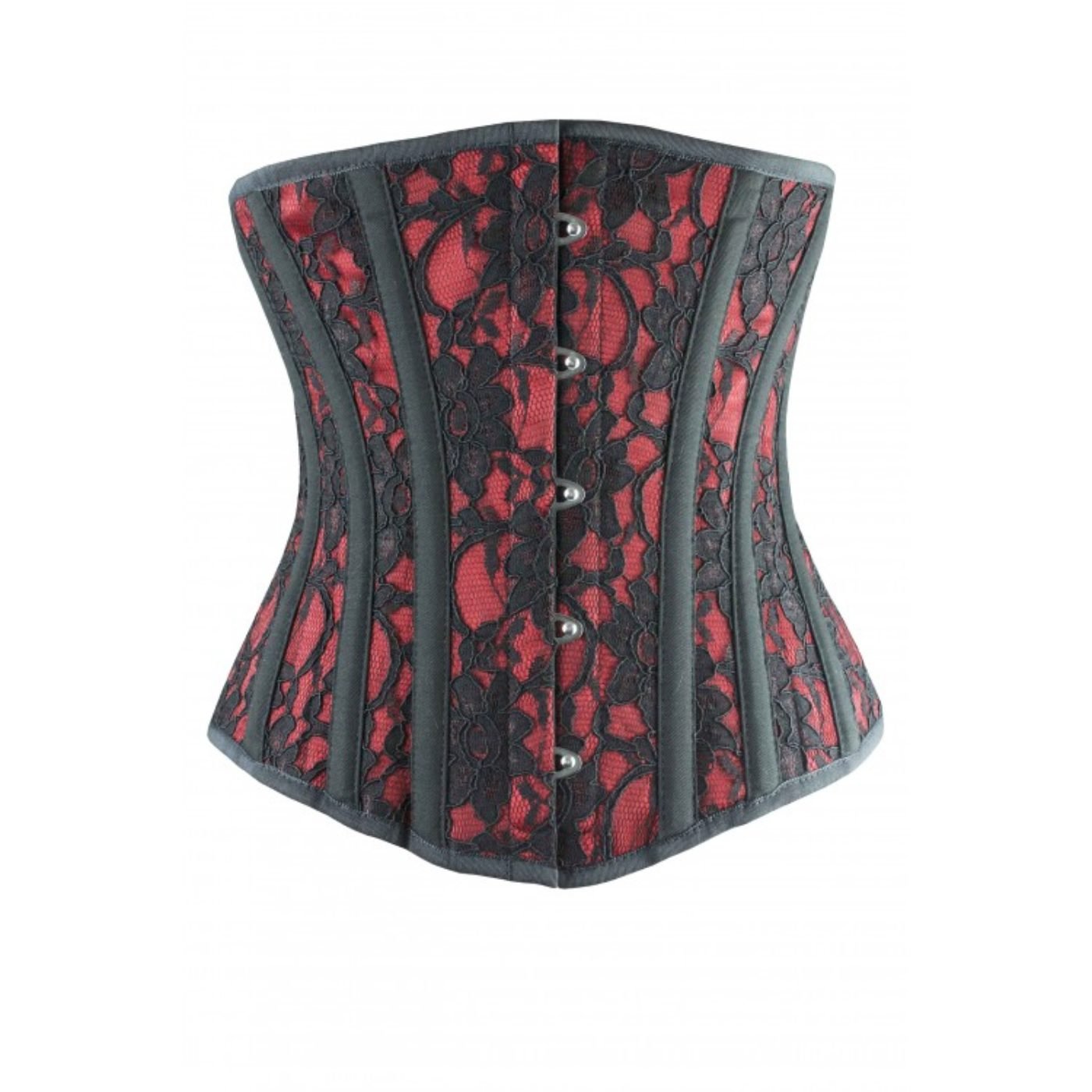 Lusso | Red Satin Waist Training corset
